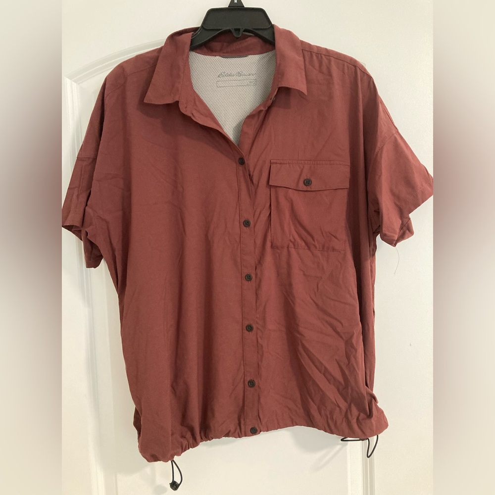 Women's Eddie Bauer sienna Button-Up Shirt